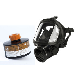 Противогаз промышленный ППФ-95 марки А1В1Е1Р3 R D с ППМ