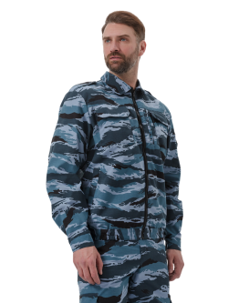 Костюм охранника мужской "Контрол" летний серый вихрь тк. РИП-СТОП