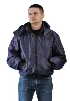 Куртка демисезонная "БОМБЕР" цвет: Синий