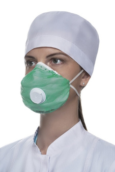 Респиратор с клапаном выдоха АЛИНА-216 (РК) FFP2 R D