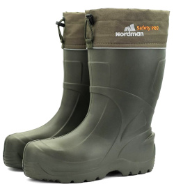 Сапоги ЭВА 5-2224-G02 SAFETY PRO (NORDMAN) мужские, комп. подн., утепл. (вкл. чул.), олива (-40°)