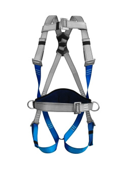 Удерживающая привязь с наплечными и набедренными лямками "ОкаПром" УСП-2Жр Серия "КОМФОРТ"