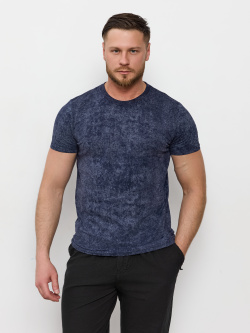 Футболка синий джинс