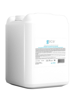 Гель защитный антибактериальный для рук (дезинфицирующий) одноразовый GECO 20л (канистра с крышкой)