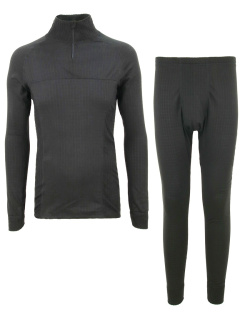 Термобельё в комплекте (фуфайка. кальсоны) KriOn Samedi, Fleece RipStop, цвет черный ТБ-003 Термобельё в комплекте (фуфайка. кальсоны) KriOn Samedi, Fleece RipStop, цвет черный ТБ-003