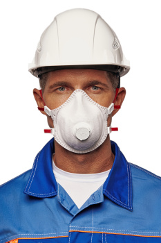 Респиратор с клапаном выдоха ЮЛИЯ-319 (РК) FFP3 R D (аналог 3М 8132)