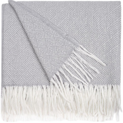 Плед «Капри», серый 140х200 см