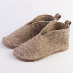 Чуни войлочные шитые "Чуни 4411" с подошвой ЭВА, серый