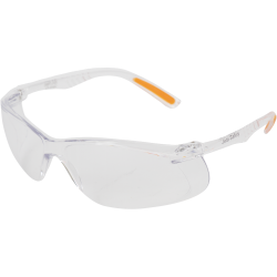 Очки защитные открытые JSG-7680 OPTIC FIT Jeta Safety, покрытие от царапин и запотевания, прозрачные
