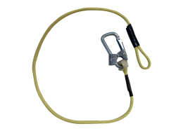 Строп канатный "ОкаПром" с карабином тип В (ОГ, КТ1) (огнеупорный)