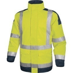 Куртка утепленная повышенной видимости EASYVIEW флуоресц. желтая/синяя Delta Plus EASYVJM