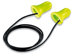 Беруши одноразовые ХАЙ КОМ (UVEX) со шнурком SNR 24дБ (2112101)