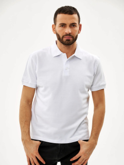 Рубашка-поло белая