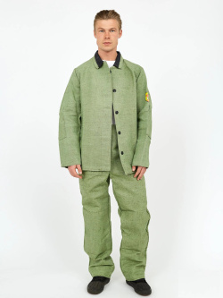 Костюм сварщика брезентовый, усиленный, ГОСТ 12.4.250-2019 (МПТ)