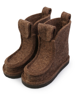 Валенки шитые "Валеши 2/4 3311" с подошвой ЭВА, серый