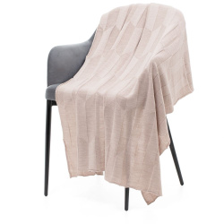 Плед Rombus, бежевый меланж 110x170 см