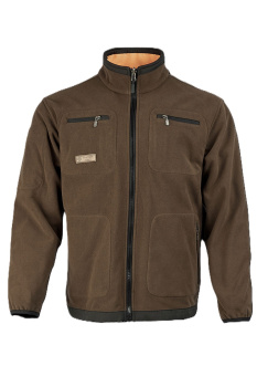 Толстовка Флисовая "DANGER" (KHAKI/ORANGE)-К