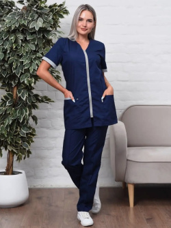 Костюм женский "Есения" т.-синий
