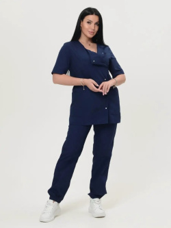 Костюм женский "Адель" т.-синий