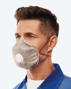 Респиратор с клапаном выдоха АЛИНА-311 (РК) FFP3 NR D (органические газы, сварочные аэрозоли и озон)