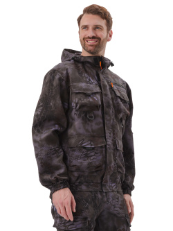 Костюм "БАРС" куртка/брюки, цвет: кмф "Черный питон", ткань: Грета