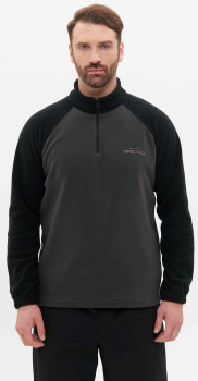 Толстовка флисовая ТФК-01 RIVERSIDE (SPECI.ALL) серо-черный