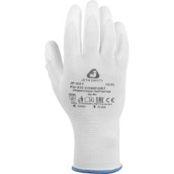 Перчатки трикотажные с полиуретановым покрытием JP-021 PU FIT COMFORT Jeta Safety