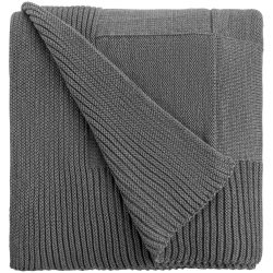 Плед Chess Queen, ver.2, серый меланж 135х200 см