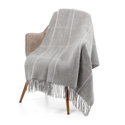 Плед «Шамони», серый 140х200 см