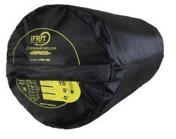 Спальный мешок с подголовником "IFRIT HIPNOS -5" oxford 210D, 240х85 СПМ-422