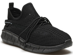 Кроссовки 2271 (ДЮНА) женские, черные (ассорт. короб - 6 пар)