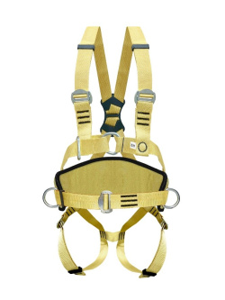 Страховочно-удерживающая привязь "ОкаПром" УСП-2Ж4-4 (Ог, асимметрия) (огнеупорная)