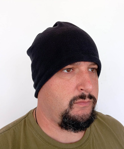 Шапка-шарф флисовая (пл. 280 г/м2) черная