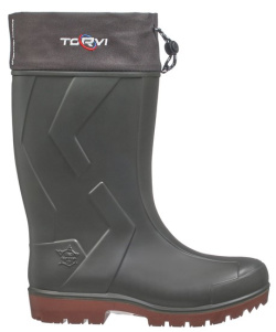 Сапоги ЭВА/ПУ Т-40 (TORVI) мужские, с надставкой, утепленные (чулок 4-х сл.), оливковые (-40°С)