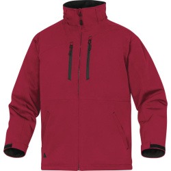 Куртка-парка утепленная из полиэстера с эластаном MILTON2 красная Delta Plus MILT2RO