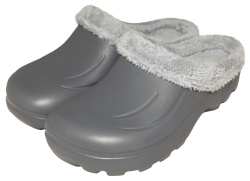 Сабо ЭВА МОНТАНА (ЖАНЕТТ) женские, утепленные (махра), серые