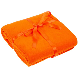 Плед Plush, оранжевый 125x150 см