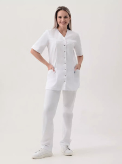 Костюм женский "Магнолия" белый