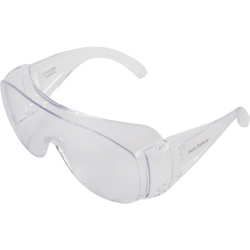 Очки защитные открытые JSG-4411 J VISION Jeta Safety, покрытие от царапин и запотевания, прозрачные