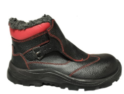 Ботинки кожаные сварщика СНСМ (БАРС) мужские, утепленные, комп. подносок, кевл. стелька