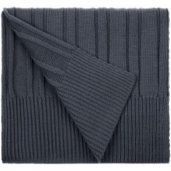 Шарф Knit Beat, серый (графит)