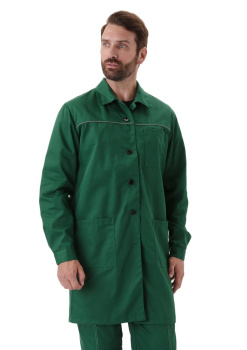 Халат мужской "Валент" т-зеленый