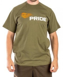 Футболка PRIDE Logo T-Shirt (Лого) (хлопок, хаки) PRTS-03KH