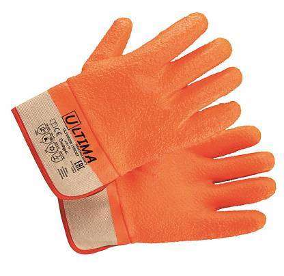 Перчатки FROST утепленные с рельефным ПВХ покрытием, крага ULT620SW (кор 72пары/уп12 пар) Перчатки FROST утепленные с рельефным ПВХ покрытием, крага ULT620SW (кор 72пары/уп12 пар)