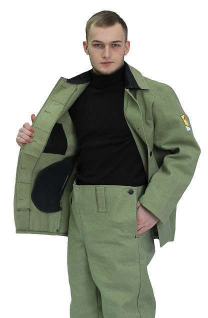 Костюм "Сварщик" летний  брезент/молескин (МПТ)  - Урсус
