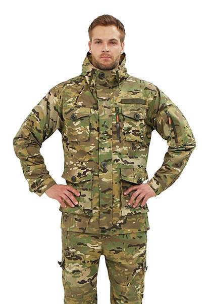 Костюм "СУМРАК" куртка/брюки, цвет: кмф "Мультикам" , ткань: Рип-Стоп - Урсус