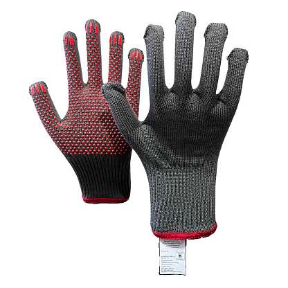 Перчатки термоогнестойкие с огнестойким с ПВХ