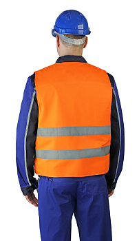 Жилет сигнальный мужской