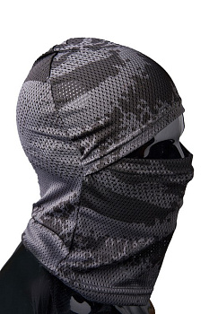 Балаклава Сетка камуфляж серо_чёрный_6