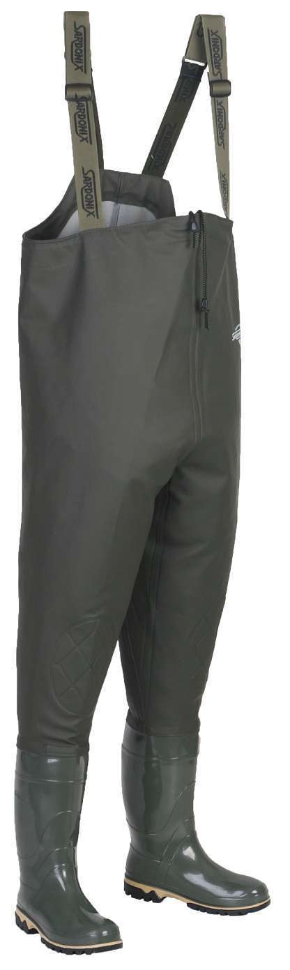 Полукомбинезон рыбацкий ПВХ/ВИНИТОЛ ВИТЯЗЬ 168-01 (SARDONIX) мужской, оливковый - Урсус